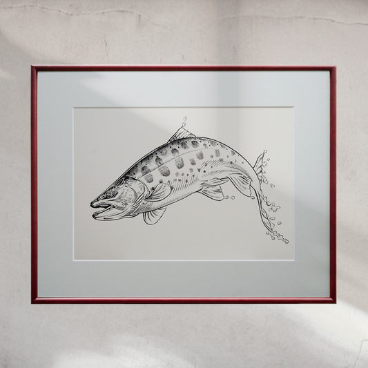 「ヤマメ」原画