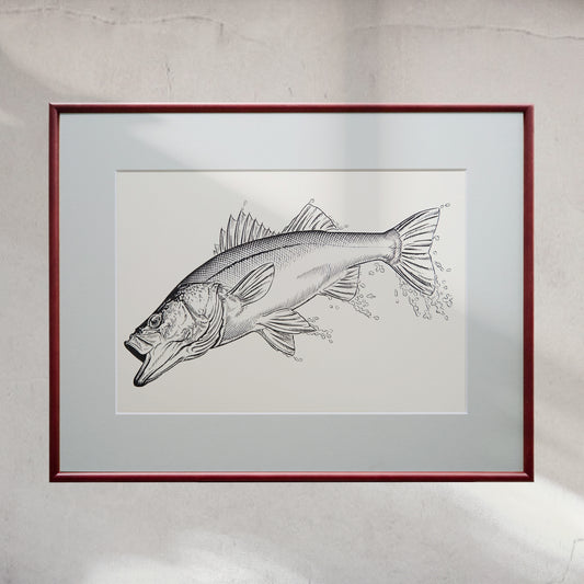 「シーバス」原画