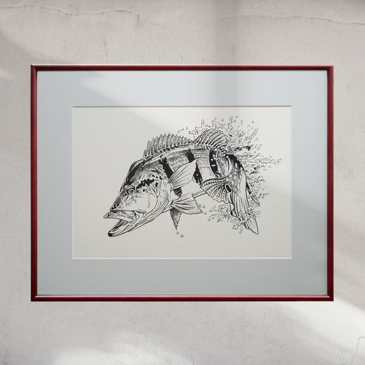 「ピーコック」原画