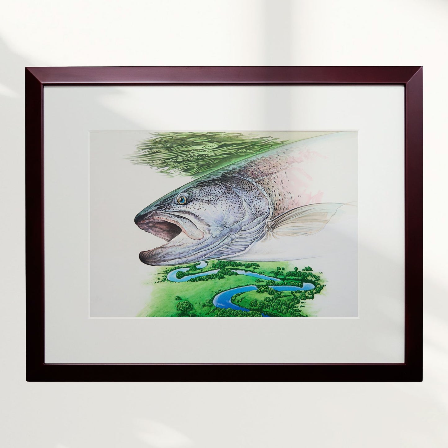 釧路湿原「北の魚鬼」原画