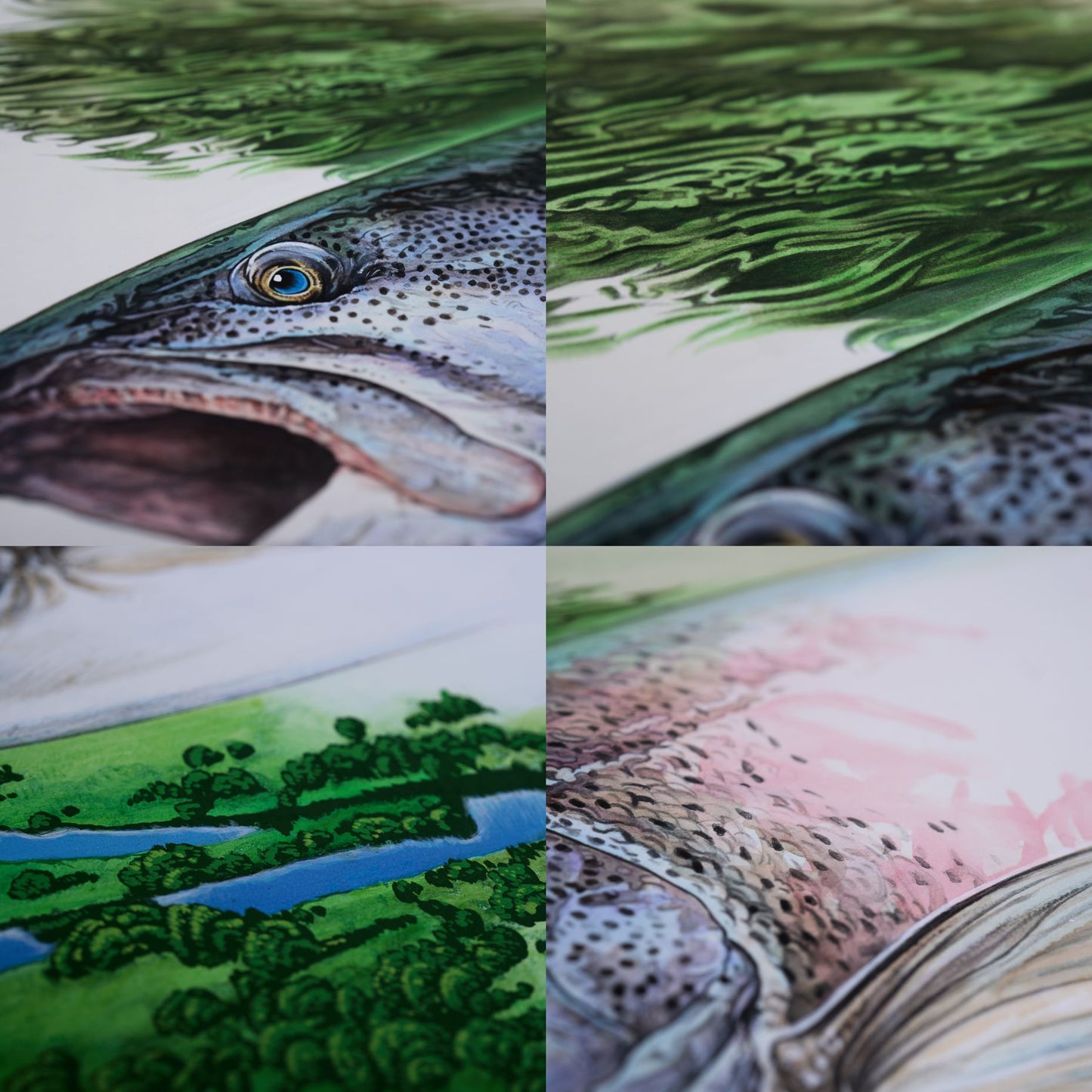 釧路湿原「北の魚鬼」原画