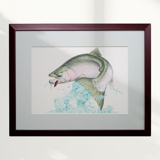 芦ノ湖「ジャンプ」原画