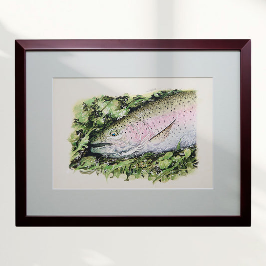 狩野川「クレソンとニジ」原画