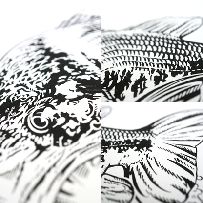 "Black Bass B" original drawing