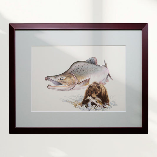 知床「知床の秋」原画