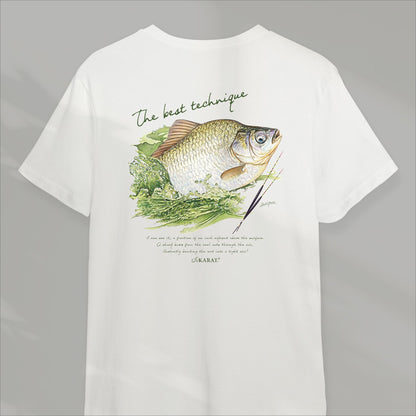 Short-sleeved dry T-shirt, Carp